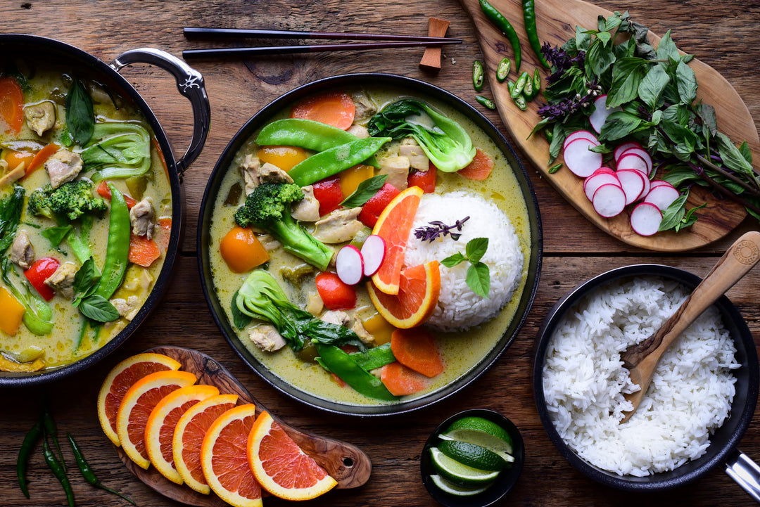 Thai Green Curry Chicken & Vegetables