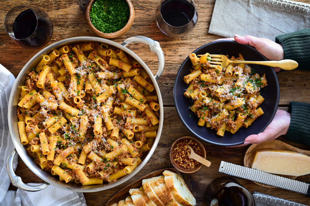 Gluten-Free Pasta Bolognese