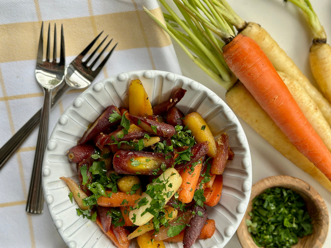 Skillet-Roasted Carrots