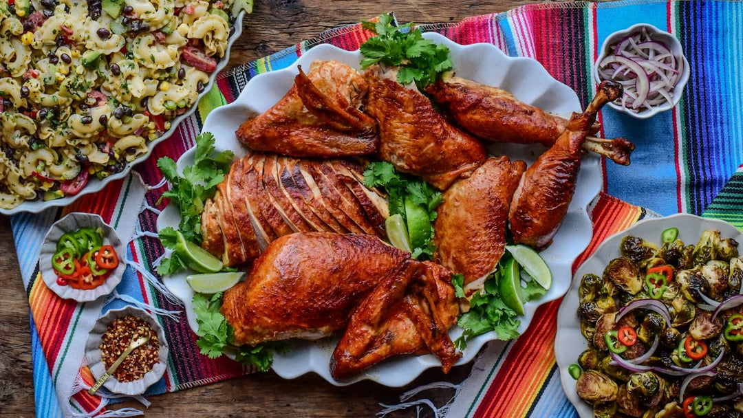 Roasted Turkey with Adobo Sauce
