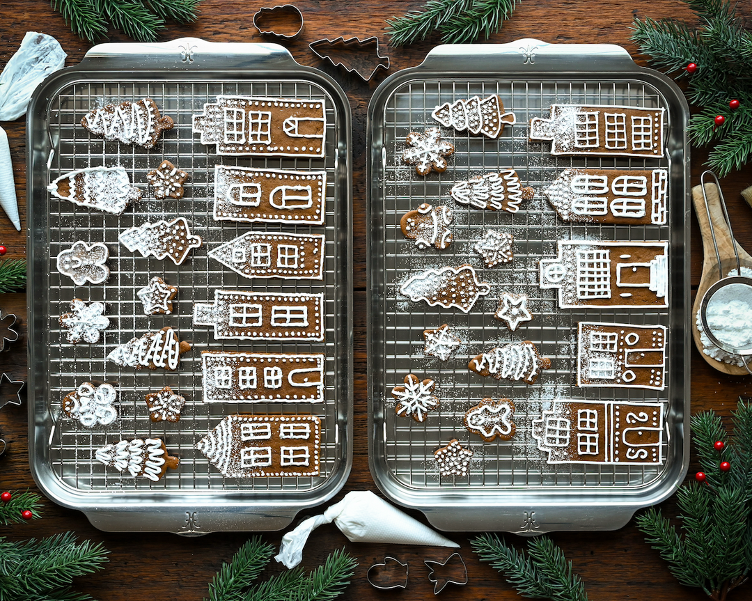 Gingerbread Cookies with Royal Icing
