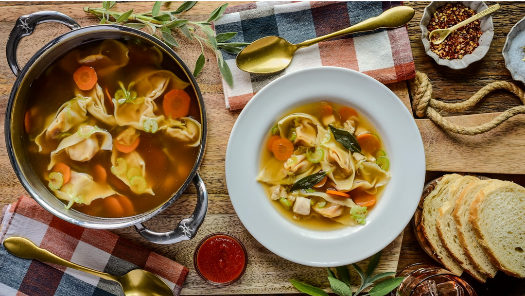 Autumn Wonton Soup