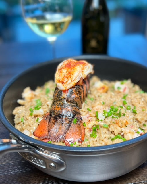 Smoked Lobster Risotto with Spring Peas - Hestan Culinary