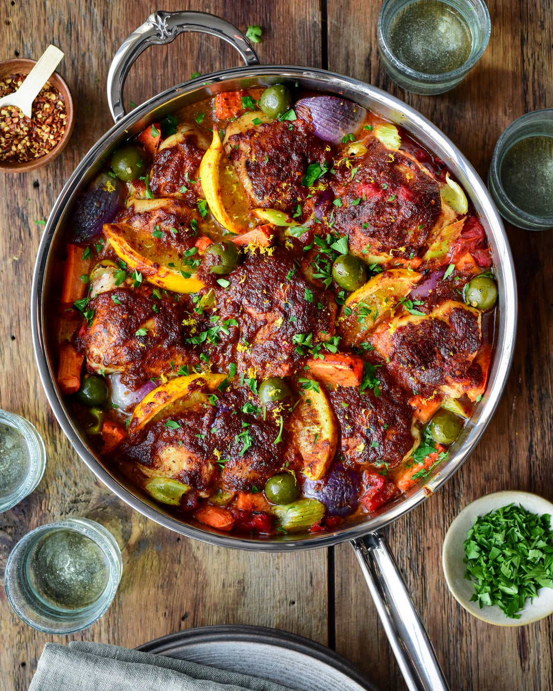 Baked Harissa Spiced Chicken - Hestan Culinary