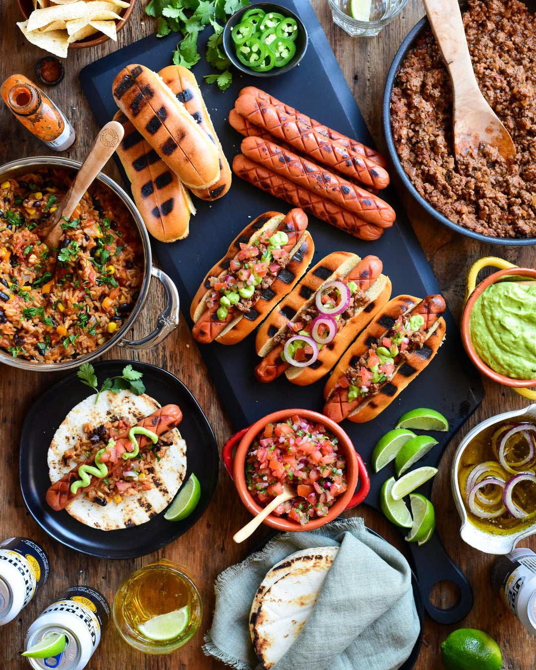 Coney Hot Dogs with a Mexican Twist - Hestan Culinary