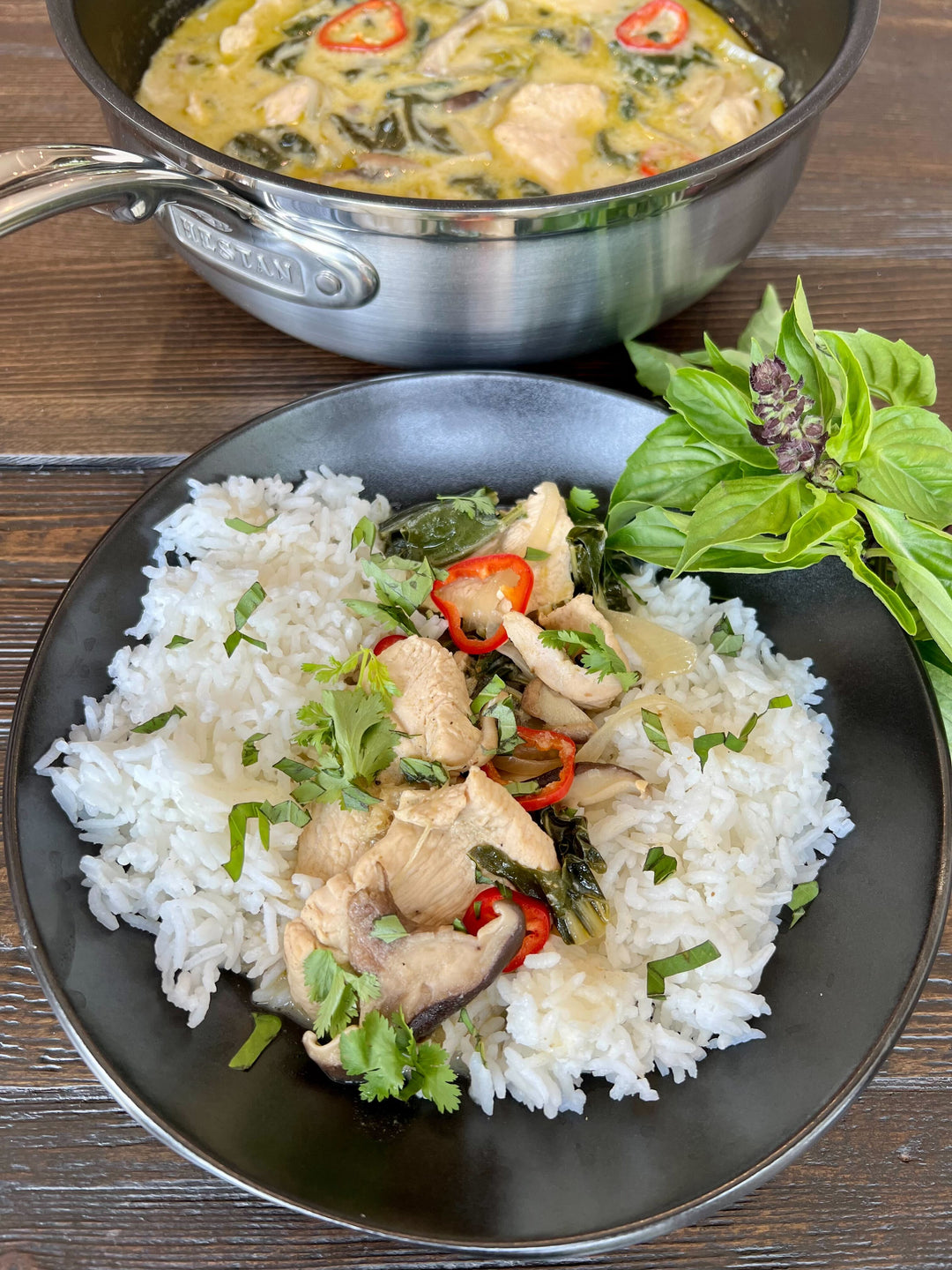 Green Thai Chicken Curry