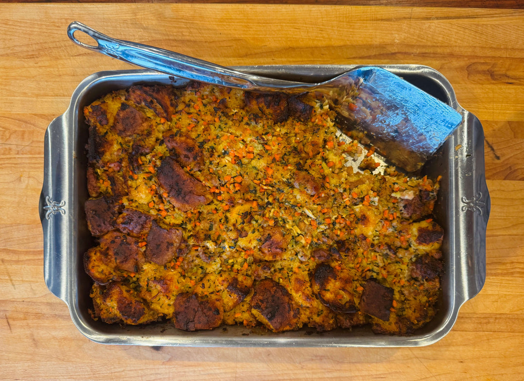 Sausage & Clam Stuffing by Chef Chris Cosentino