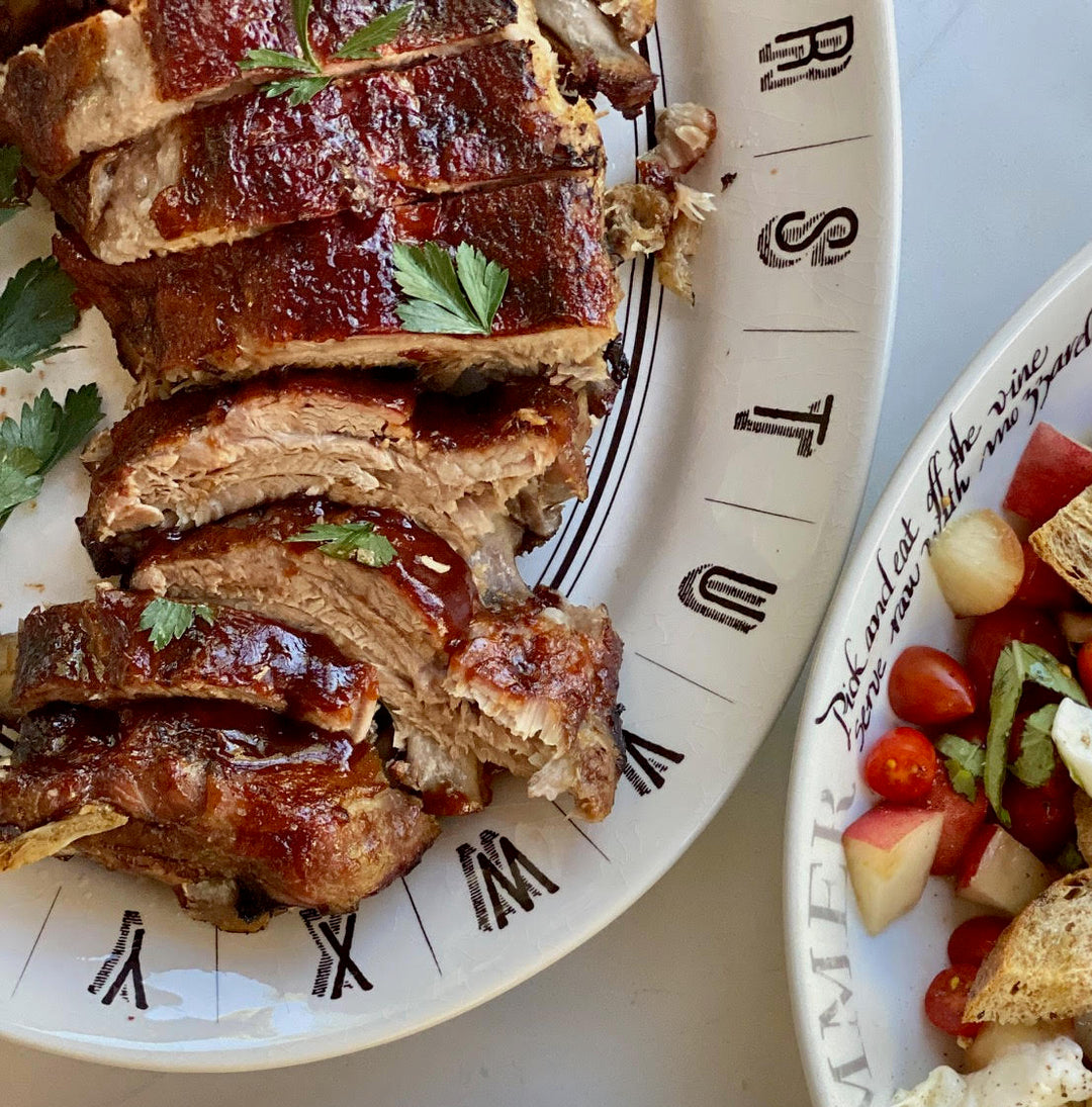 Fall-Off-the-Bone Oven Baked Ribs