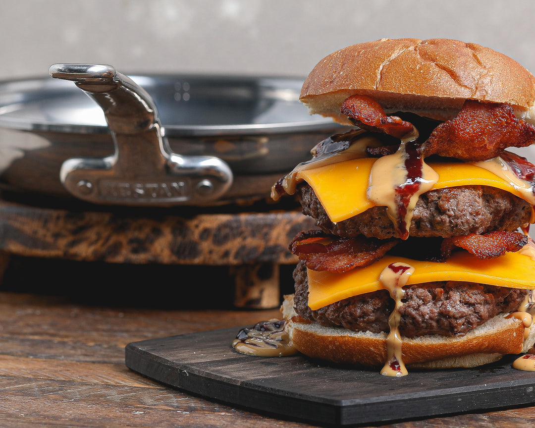 PB & J Bacon Burger - Hestan Culinary