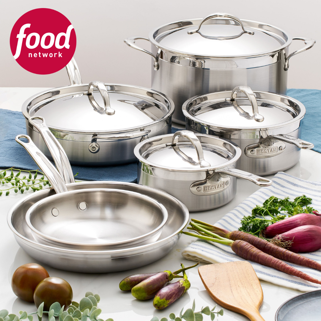 ProBond featured in Food Network's "5 Best Stainless Steel Cookware Sets" - Hestan Culinary