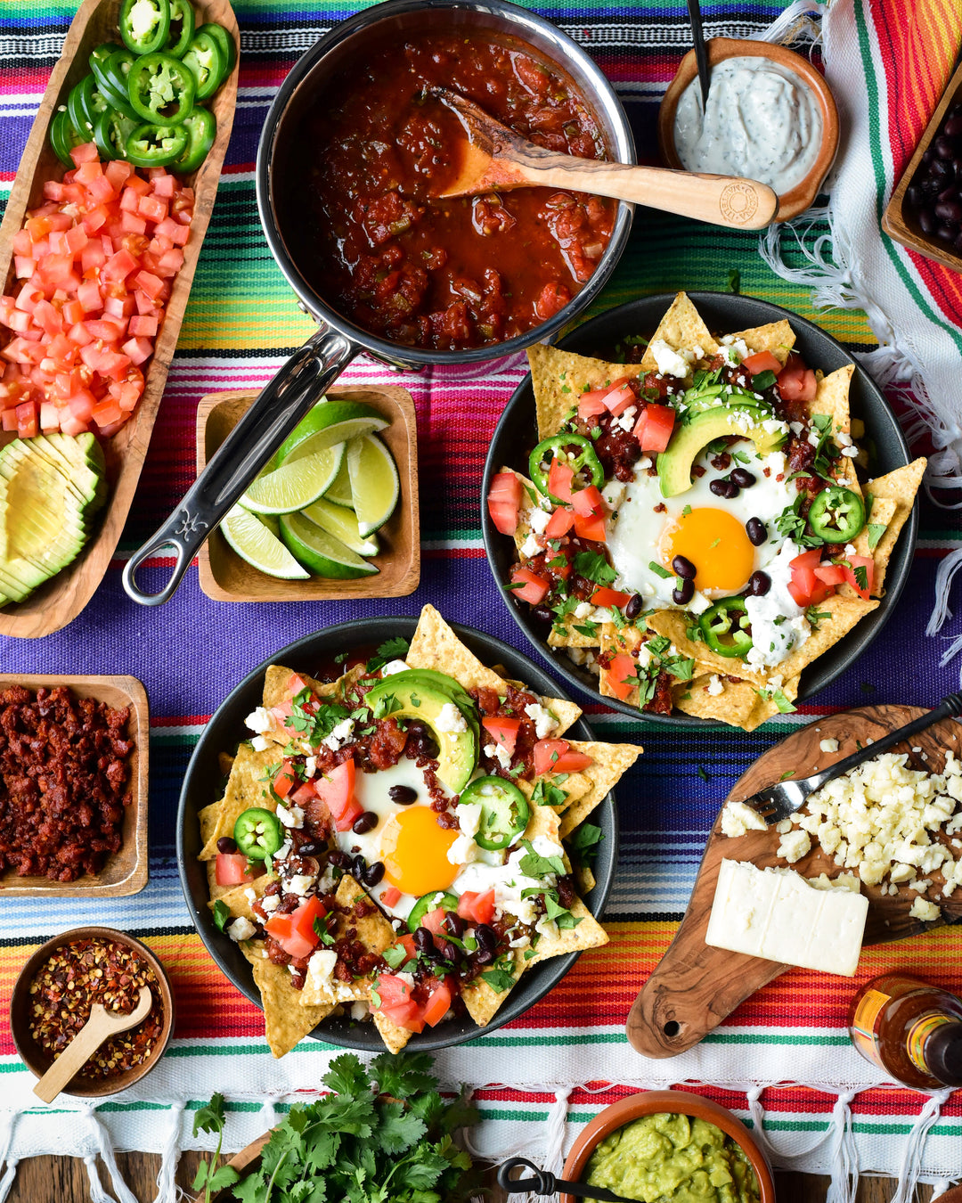 Chilaquiles with Eggs
