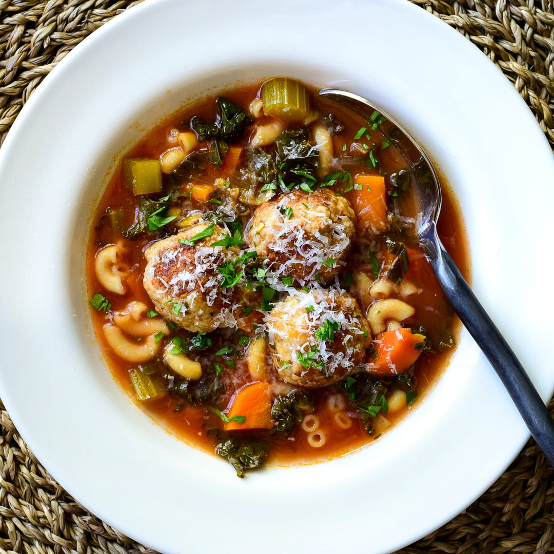 Soul-Satisfying Meatball Soup - Hestan Culinary