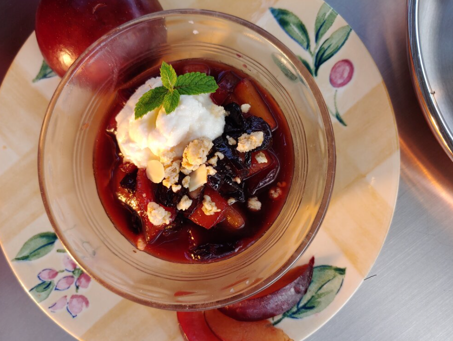 Plums Jubilee - Hestan Culinary