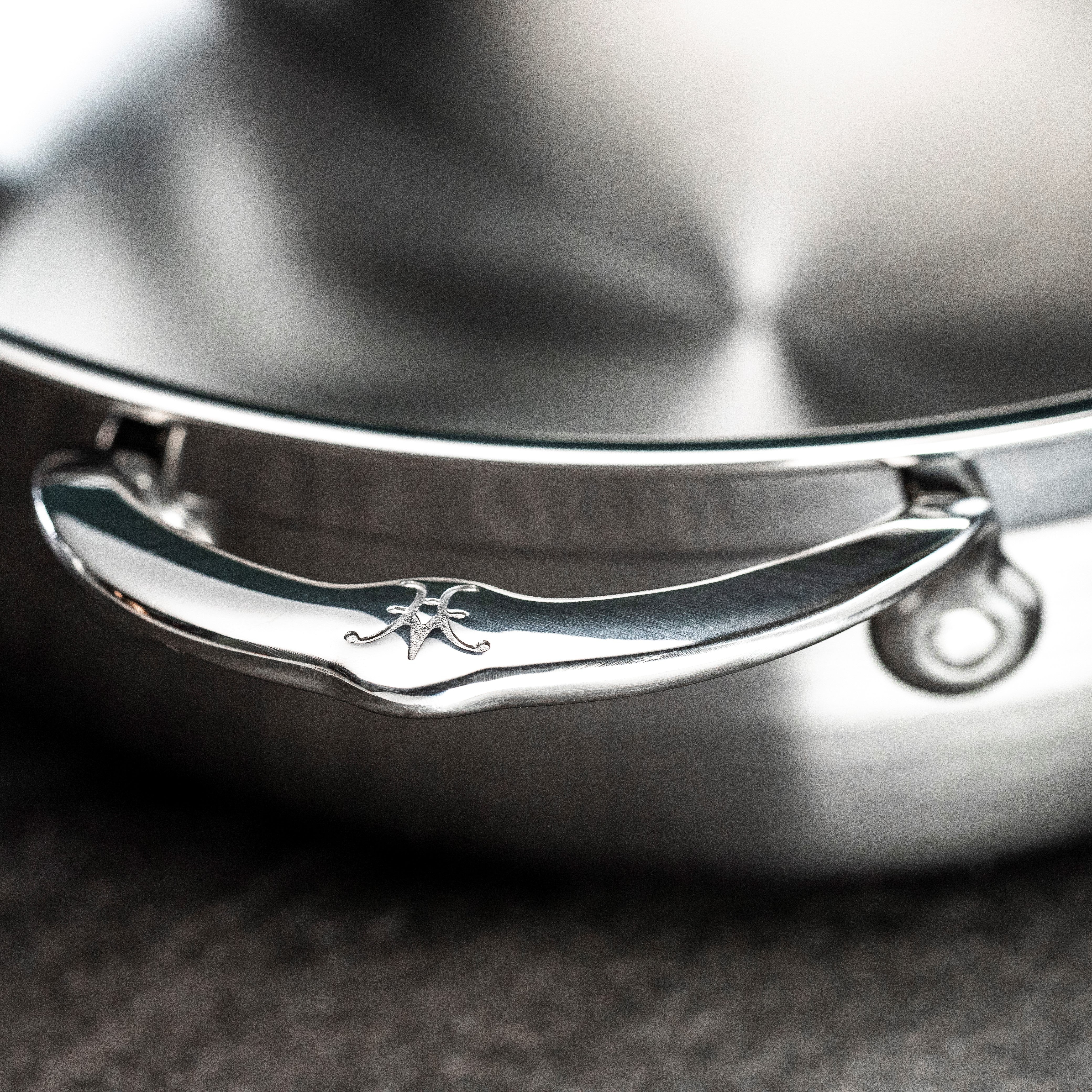 hestan culinary pan close up