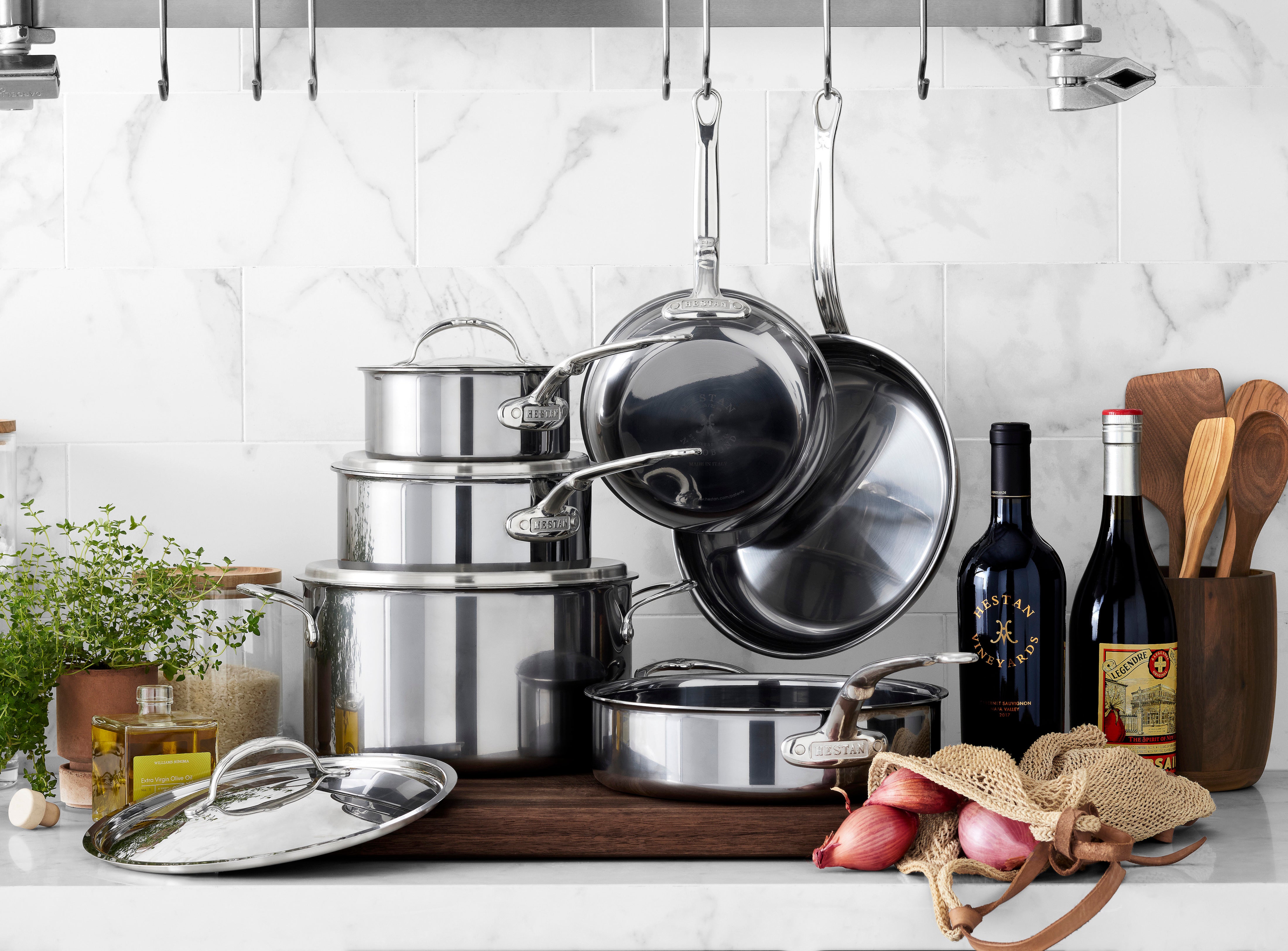 nanobond cookware set from hestan culinary