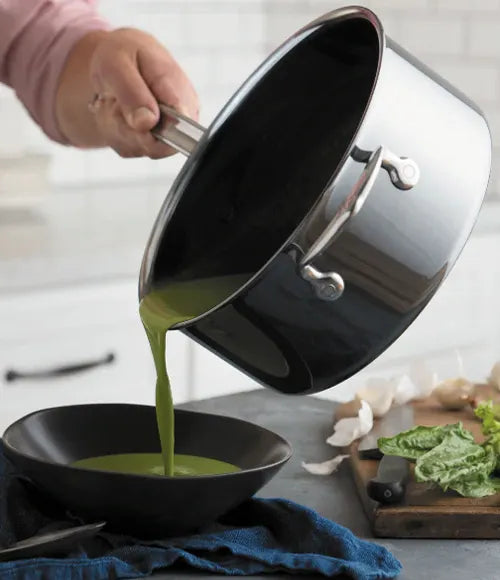 nanobond saucepan from hestan