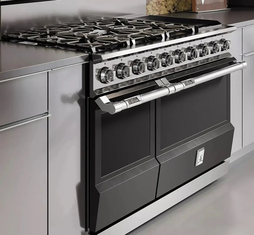 Hestan Indoor Kitchen Appliances with Professional Cookware
